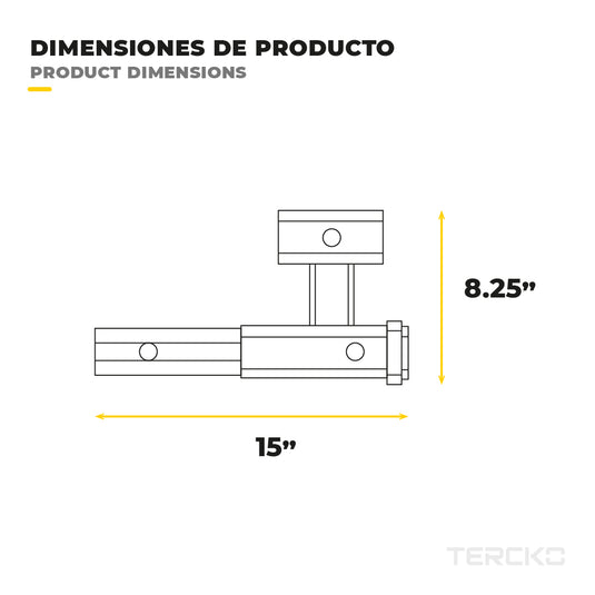 Extensión Doble para Tirón de Arrastre